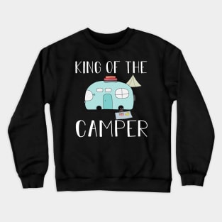 King Of The Comper, Comping Lover Gift Crewneck Sweatshirt